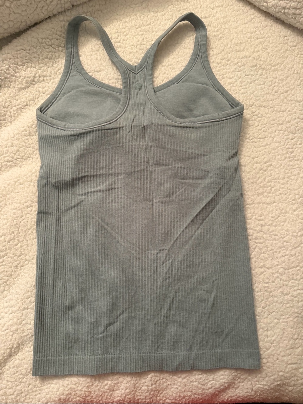lululemon athletica Ebb To Street Ribbed Racerback Tank Top in Gray - Picture 3 of 5